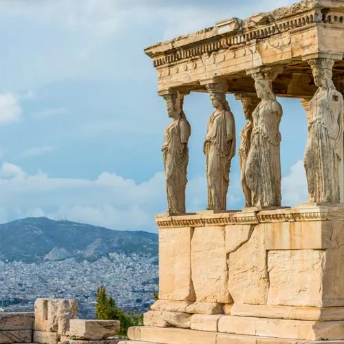 Kariatides Acropolis Athens